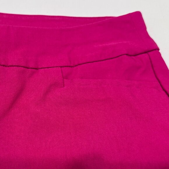 Chico's Brigitte Cropped Pants in Fuschia; Chico's Sz 00--US Sz 0/2 - Picture 3 of 6